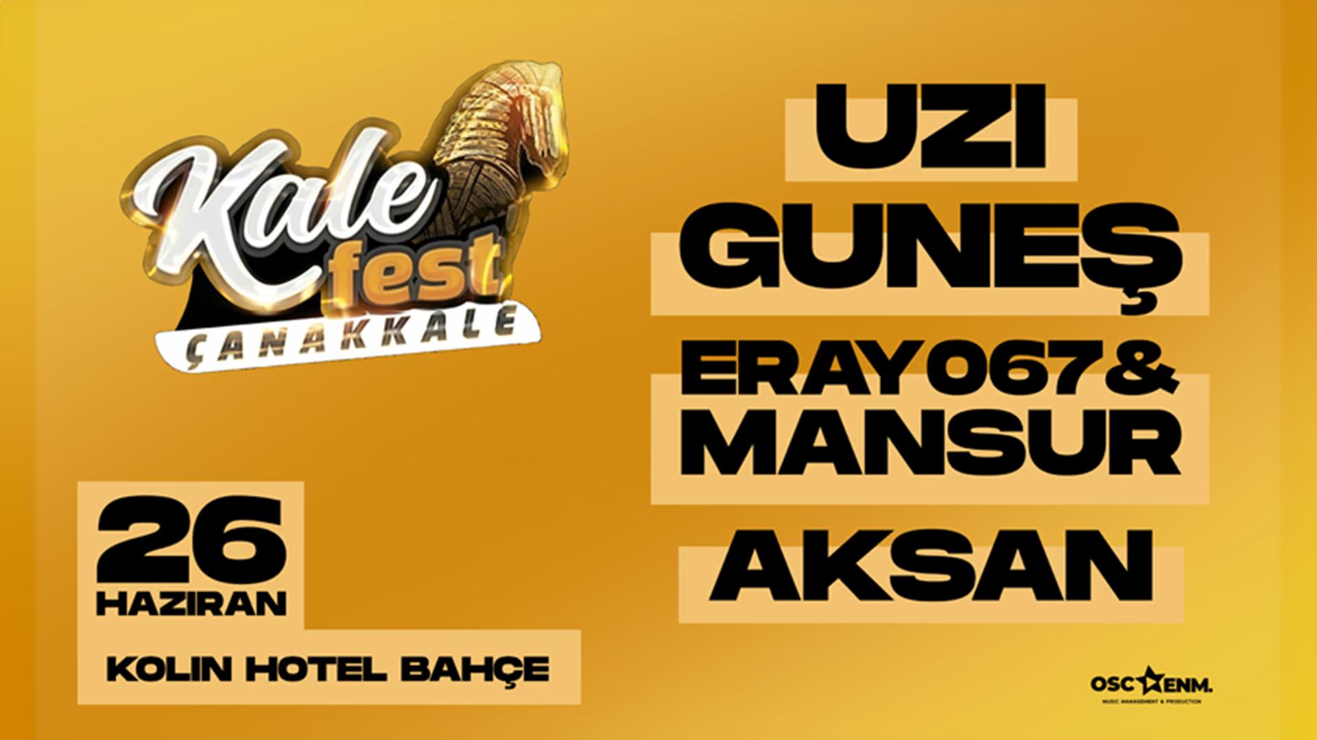 Kalefest - Uzi - Güneş - Eray067 & Mansur - Aksan card