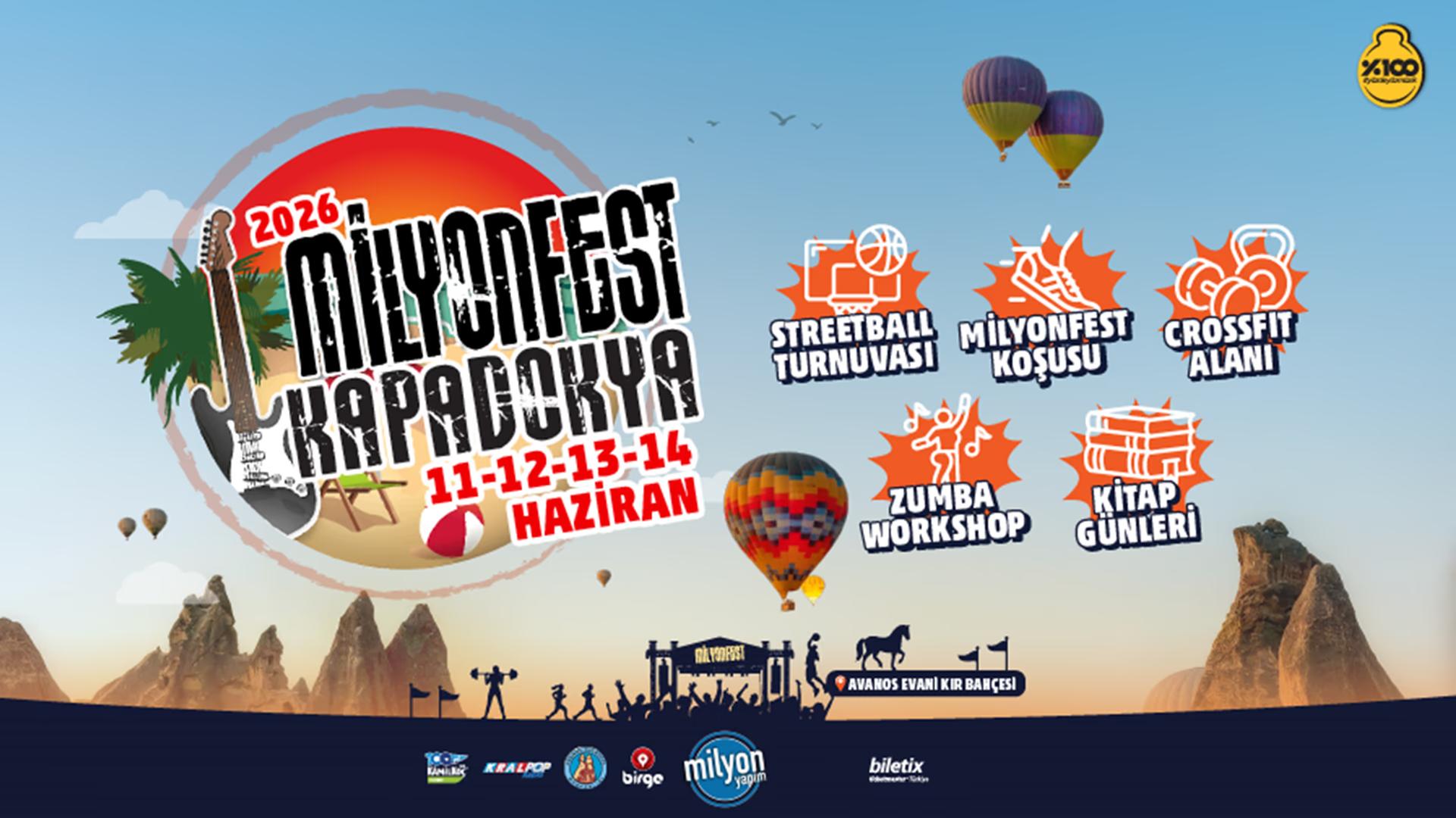 Milyonfest Kapadokya - VIP Günlük card
