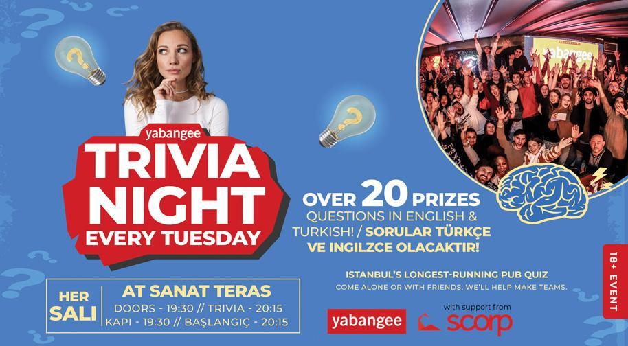Trivia Night - Nisan Etkinlikleri card