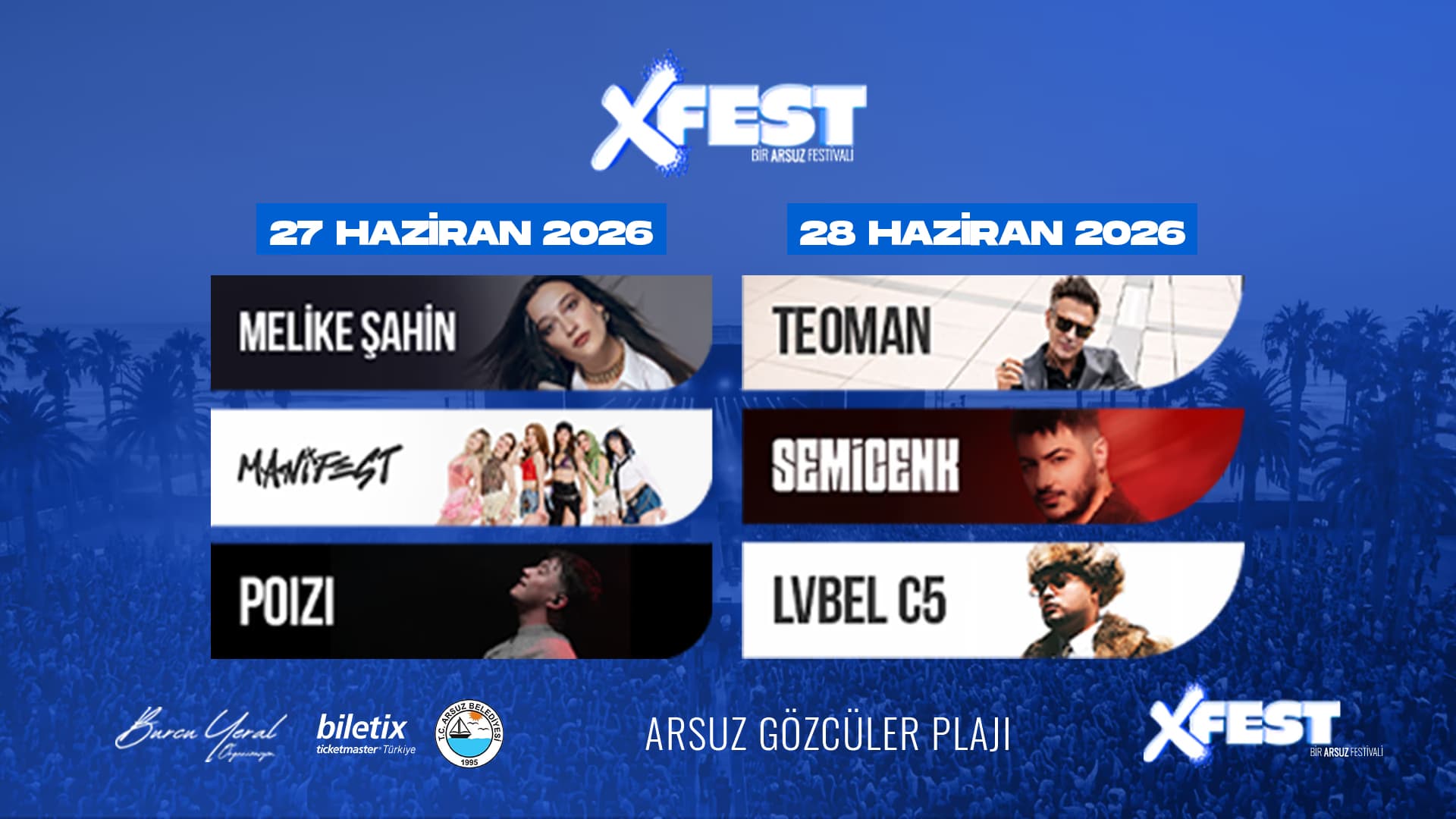XFEST Arsuz -  2.Gün - Teoman - Semicenk - Lvbel C5