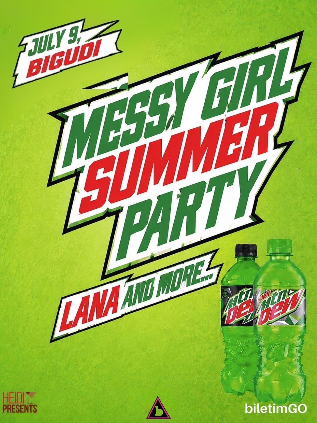 MESSY GIRL SUMMER PARTY