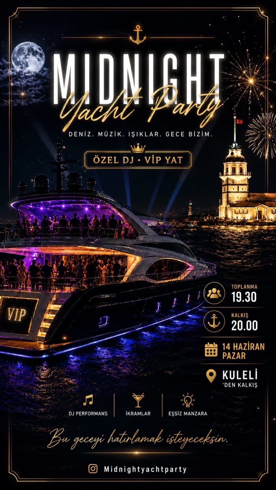 Midnight Yacht Party