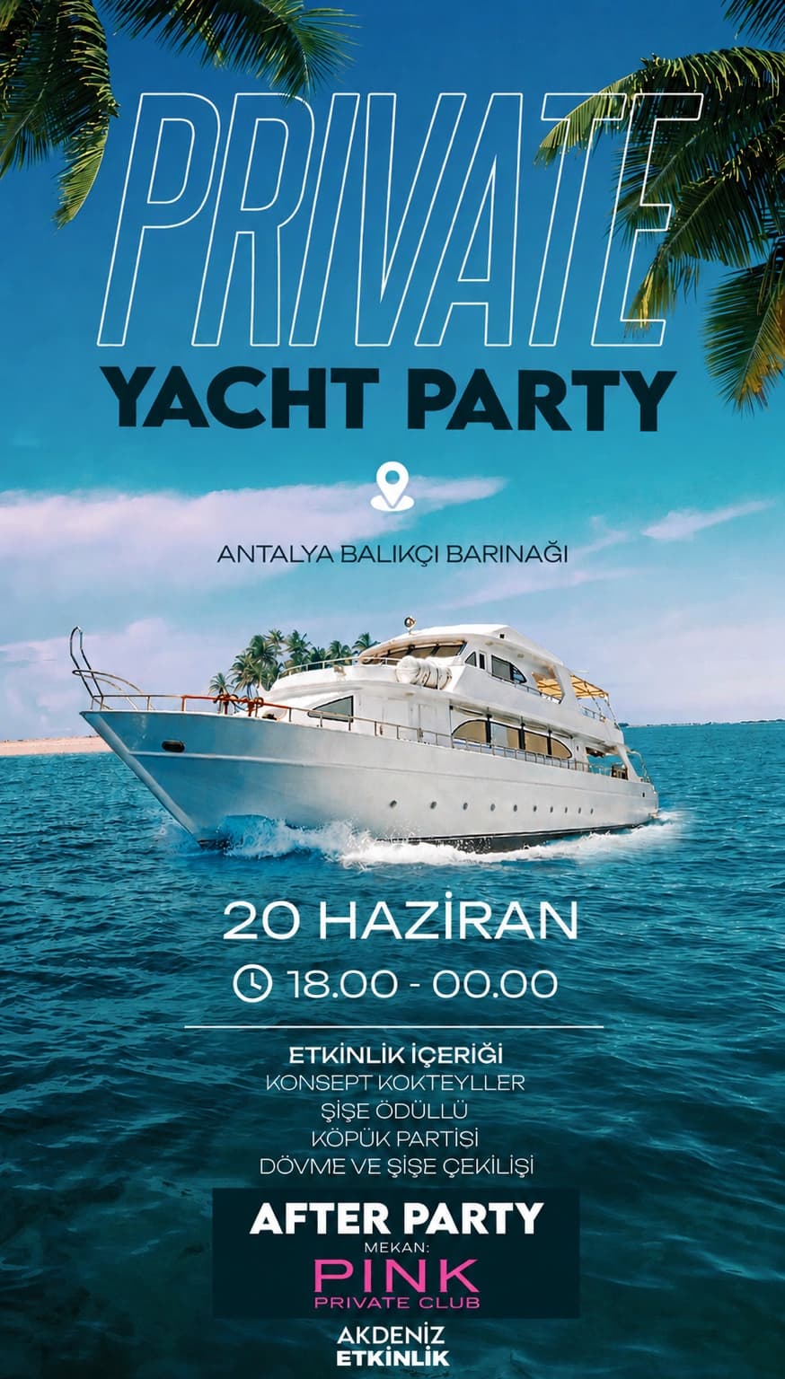 Private Yacht Party