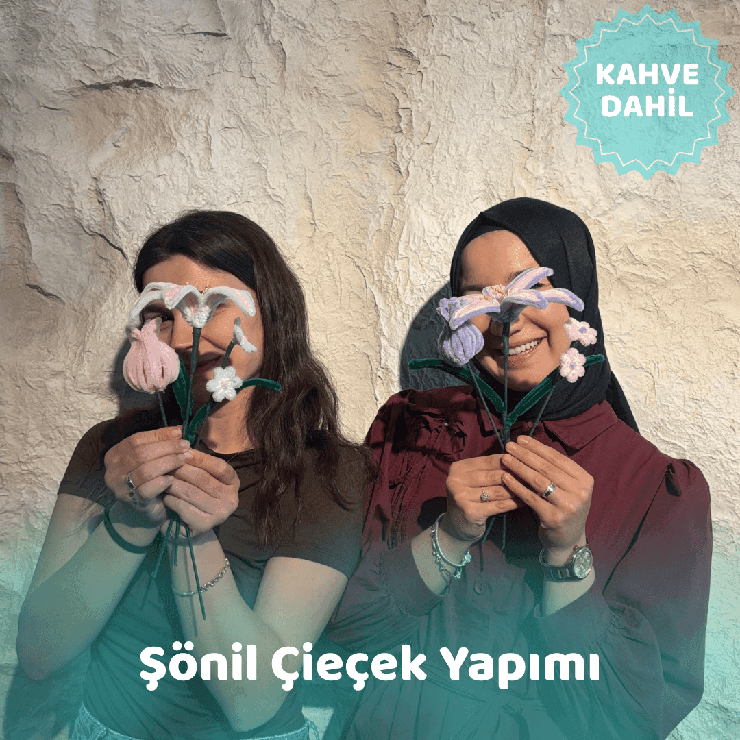 Şönil Çiçek Yapımı