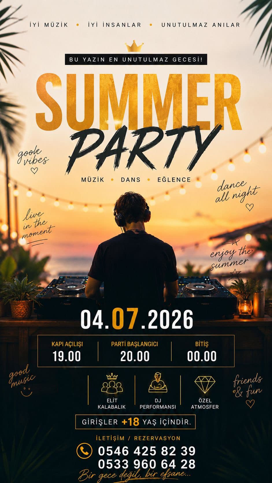 SUMMER NİGHT PARTY