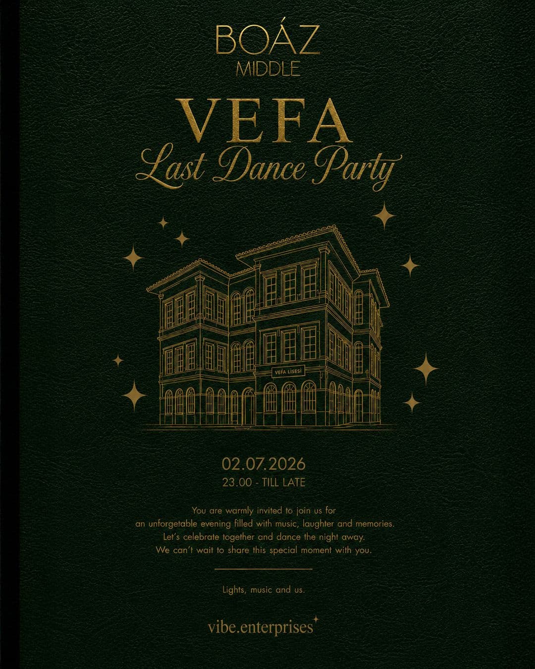 Vefa Last Dance Party