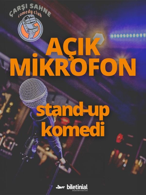 Açık Mikrofon Stand Up Komedi @Beşiktaş küçük resim