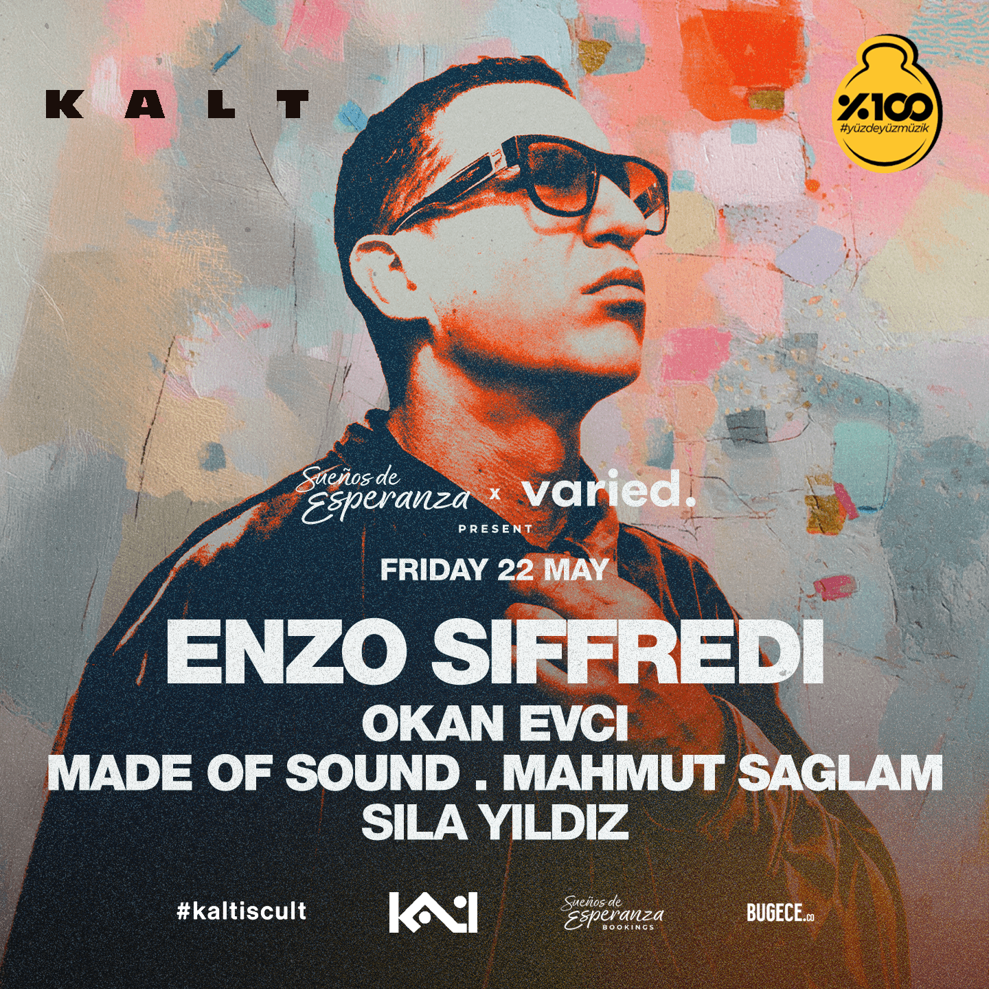 Sueños de Esperanza Presents; Enzo Siffredi (One Man Show) Kalt Izmır küçük resim