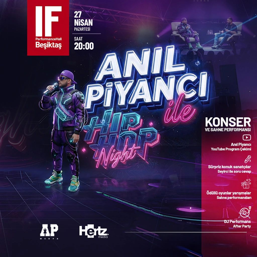 Anıl Piyancı ile HipHop Night küçük resim