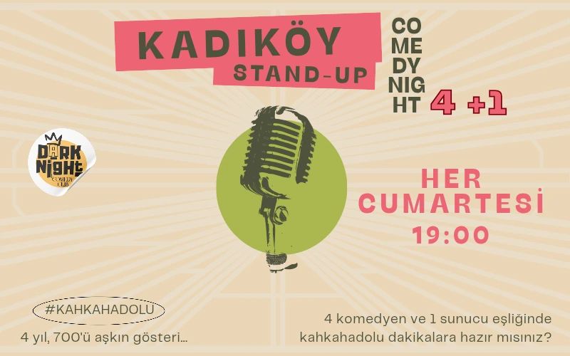 Kadıköy Stand-up Gecesi 4+1 küçük resim