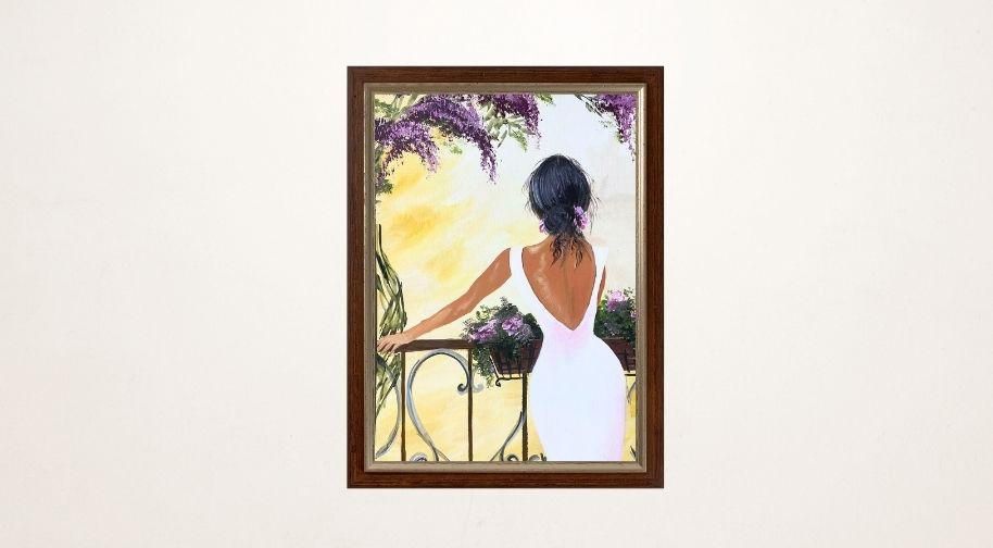 Resim - Balkon Güzeli küçük resim