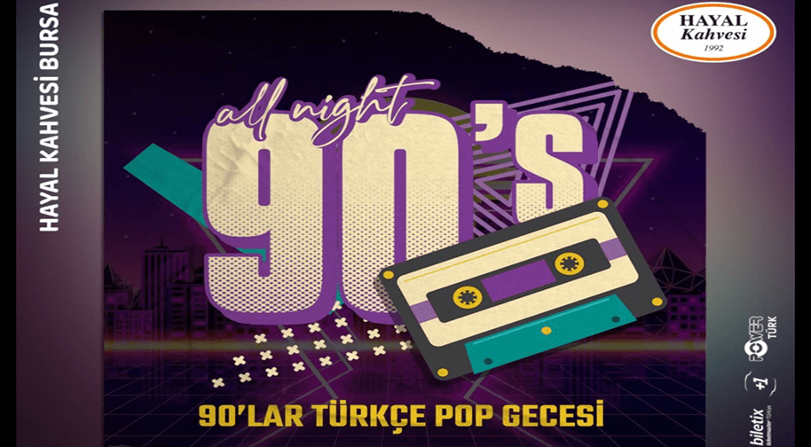 All Night 90's DJ Mehmet Taş küçük resim