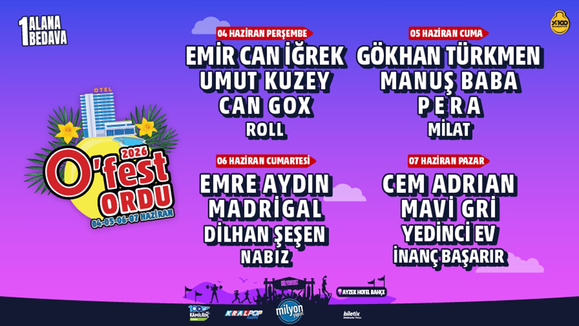 Ofest Ordu - 2.Gün - Cuma küçük resim