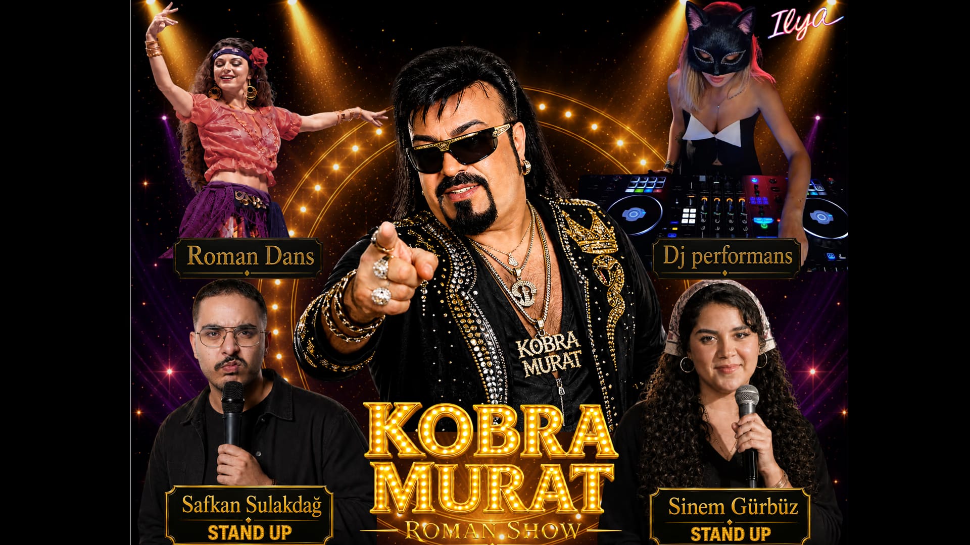 Kobra Murat Live : Stand Up & DJ Performans küçük resim