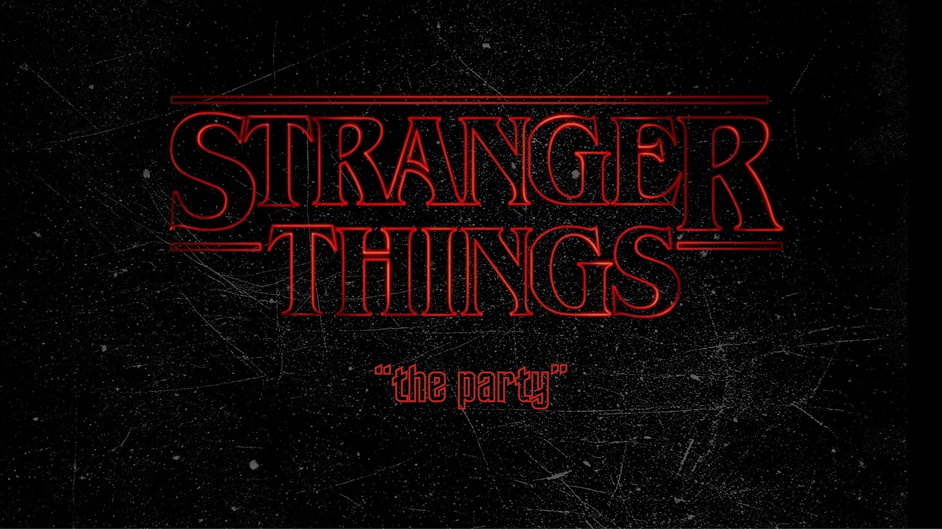 Stranger Things - The Party küçük resim