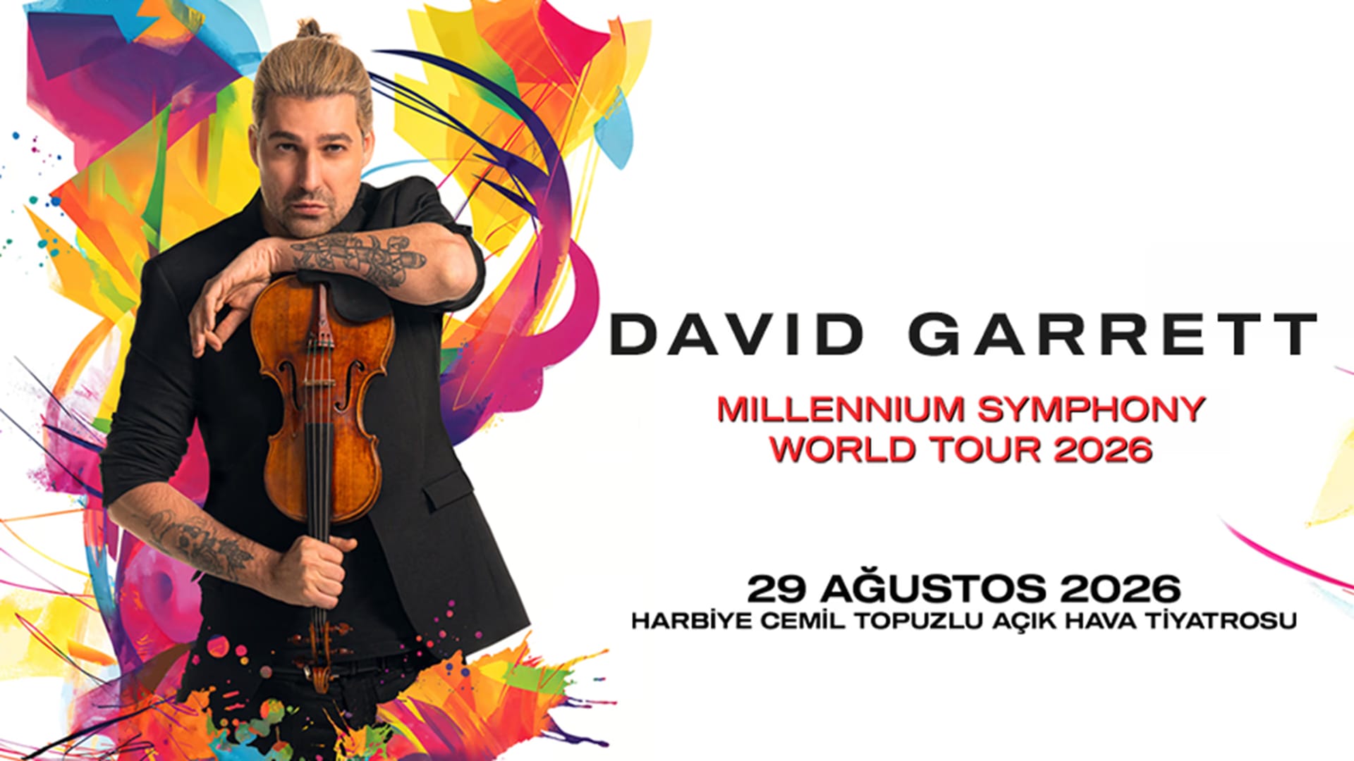 David Garrett: Millennium Symphony Open Air Tour 2026 küçük resim