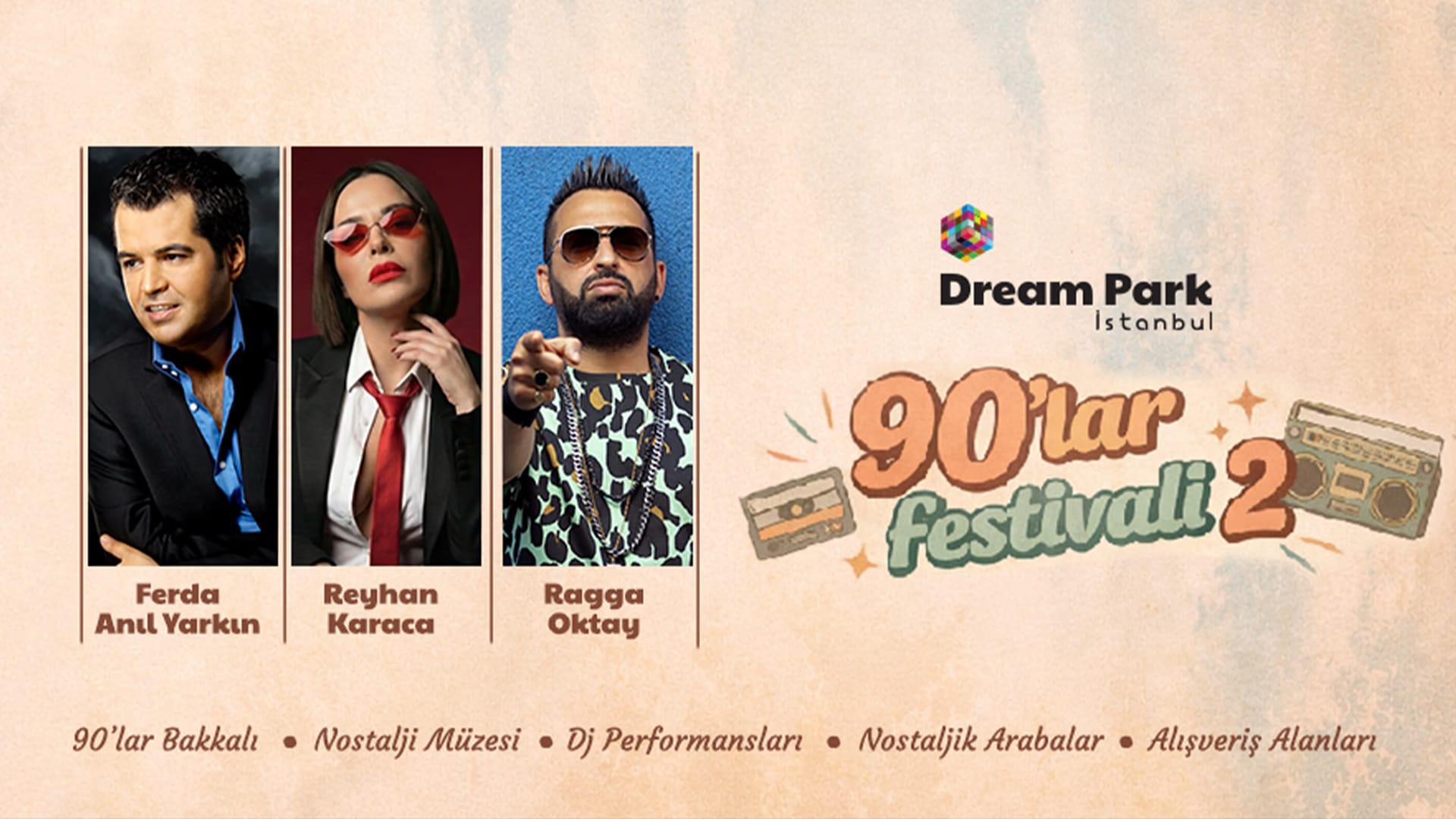 90lar Festivali: Reyhan Karaca - Ferda Anıl Yarkın - Ragga Oktay küçük resim