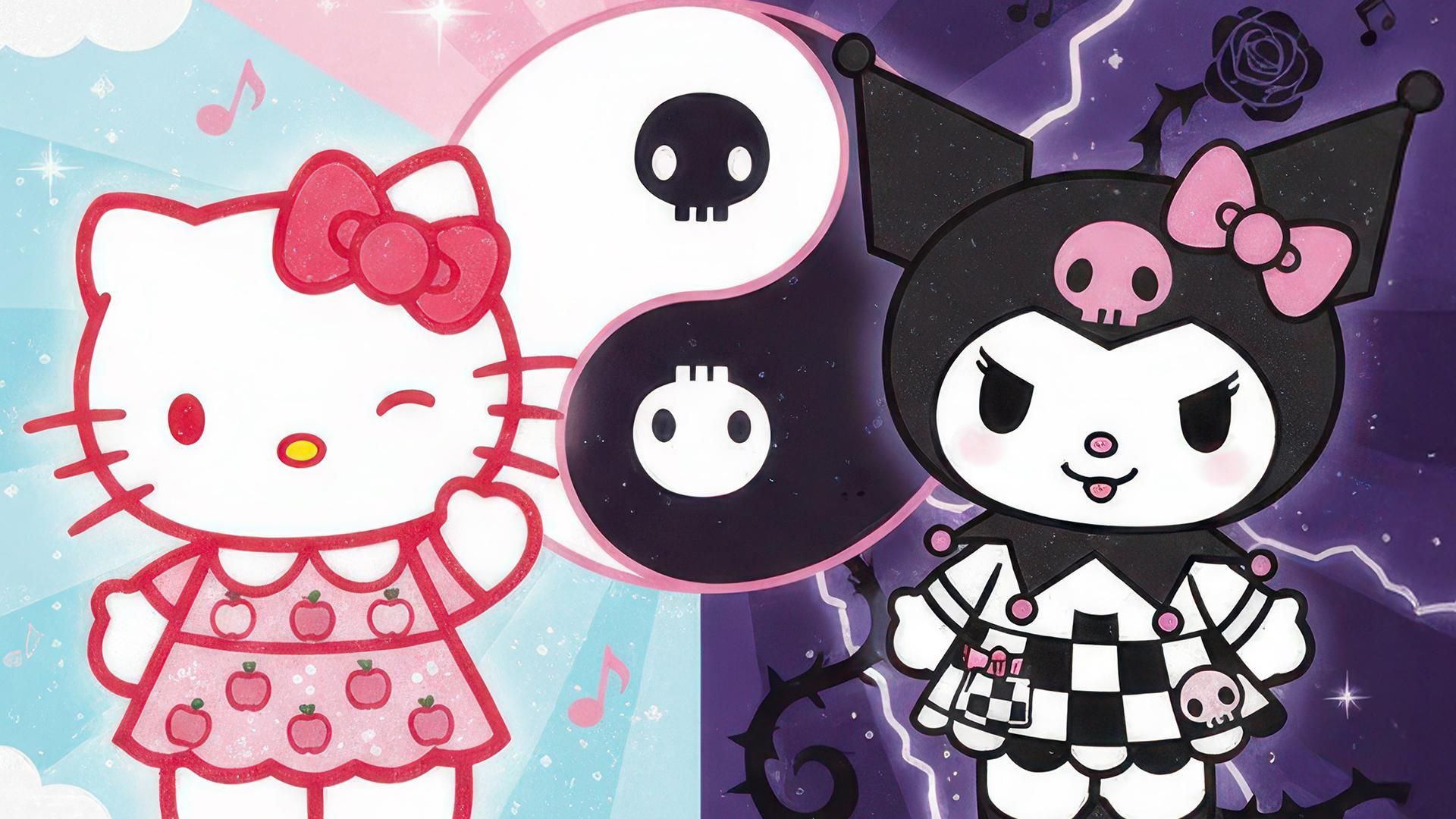Hello Kitty ve Kuromi
 küçük resim