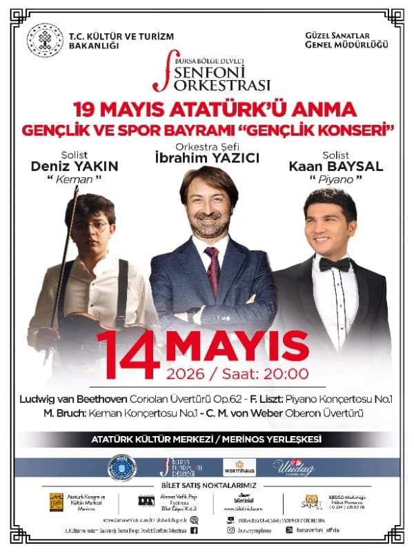 19 Mayıs Atatürk'ü Anma, Gençlik ve Spor Bayramı '' Gençlik Konseri'' card