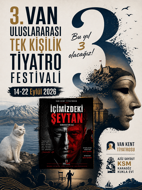 3. Van Uluslararası Tek Kişilik Tiyatro Festivali - İçimizdeki Şeytan card