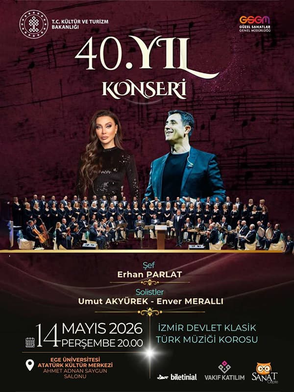 40. Yıl Konseri - İzmir Devlet Klasik Türk Müziği Korosu card