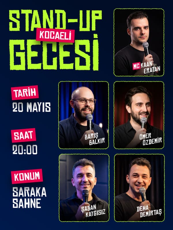 4'lü Stand-Up Gecesi card