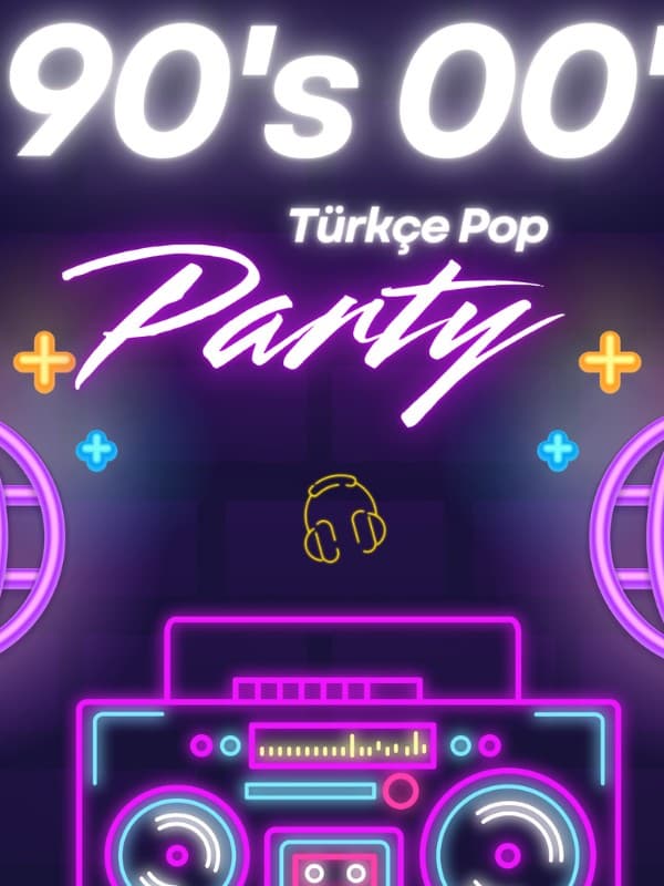 90's Party card