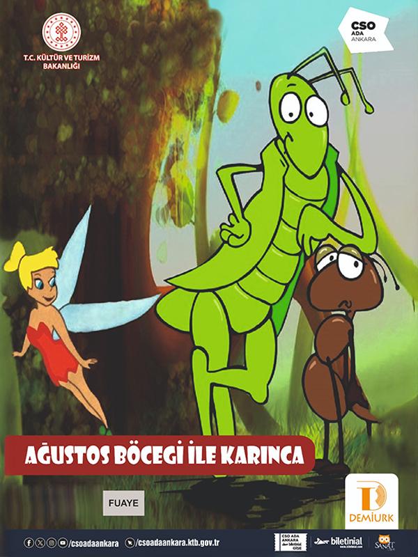 Ağustos Böceği ile Karınca card