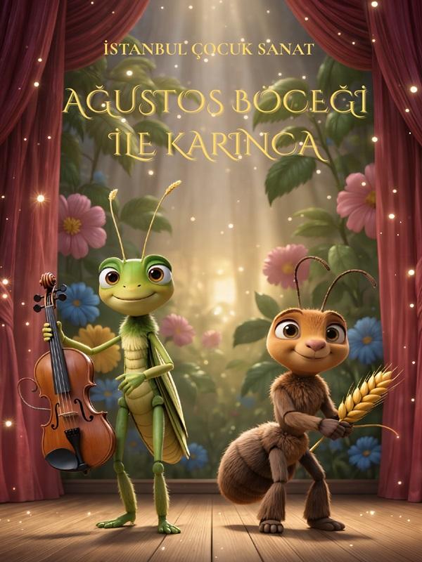 Ağustos Böceği İle Karınca card