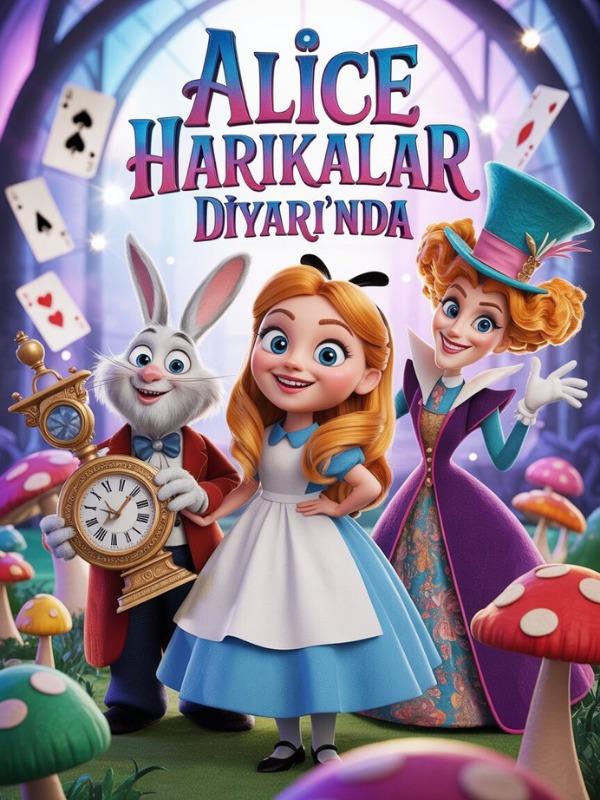 Alice Harikalar Diyarında " The Muppet Show card