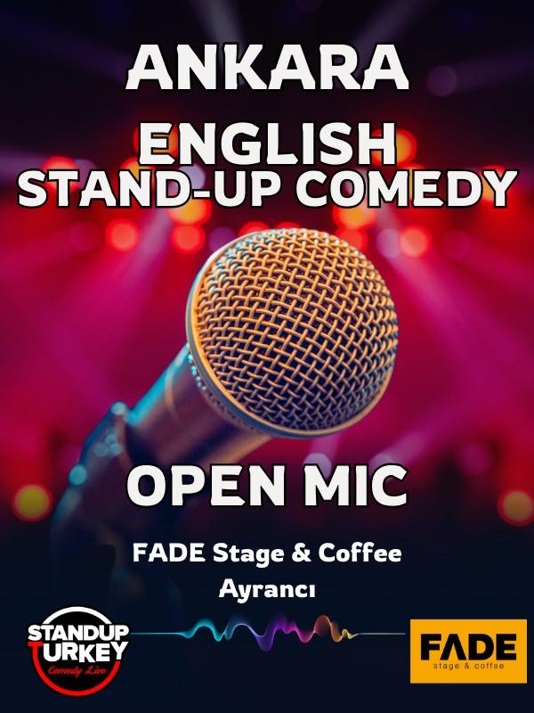 Ankara English Stand-up Comedy Open Mic card
