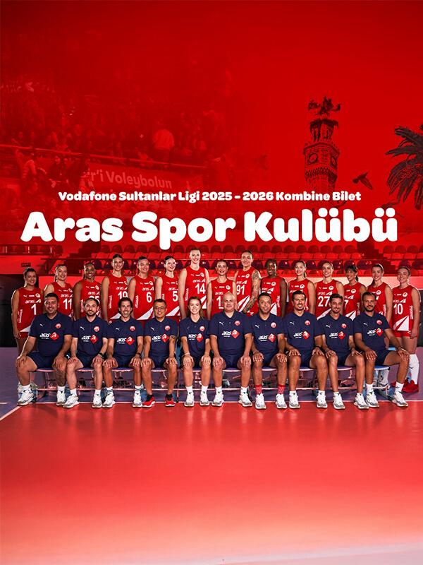 Aras Spor Kulübü Voleybol Sezonluk Bilet Satışı 2025-2026 card