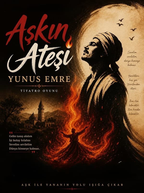 Aşkın Ateşi Yunus Emre card