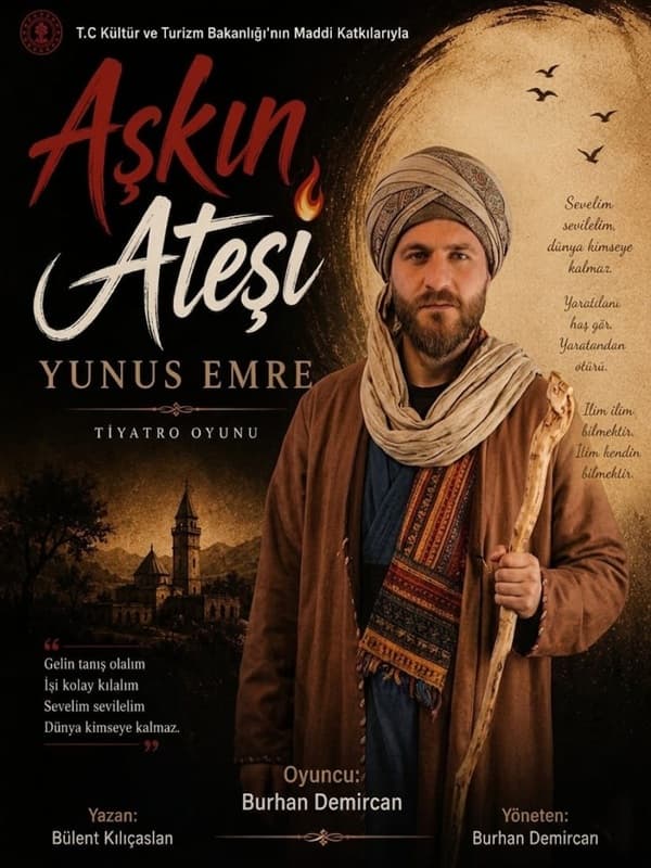 Aşkın Ateşi Yunus Emre card