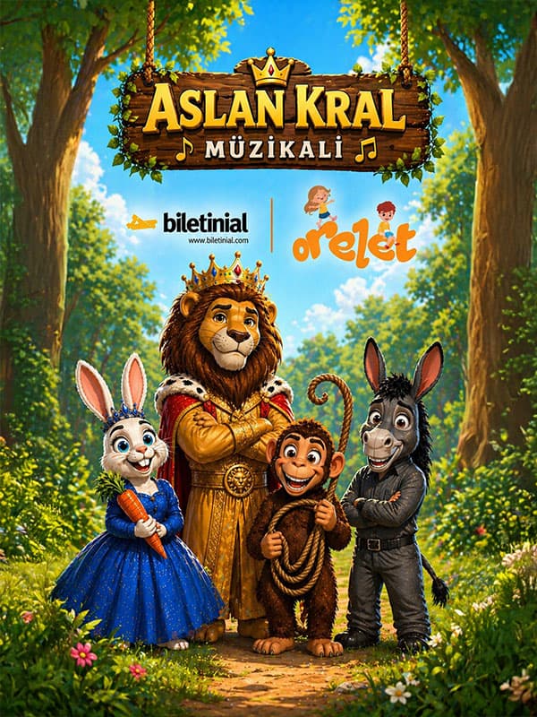 Aslan Kral Müzikali card