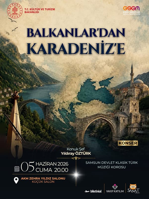 Balkanlardan Karadeniz'e - Samsun Devlet Klasik Türk Müziği Korosu card