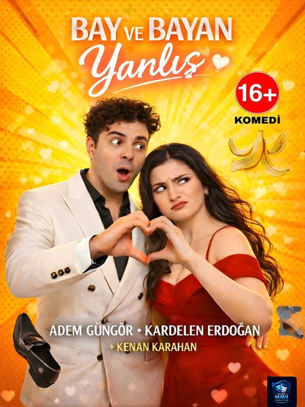 Bay ve Bayan Yanlış card