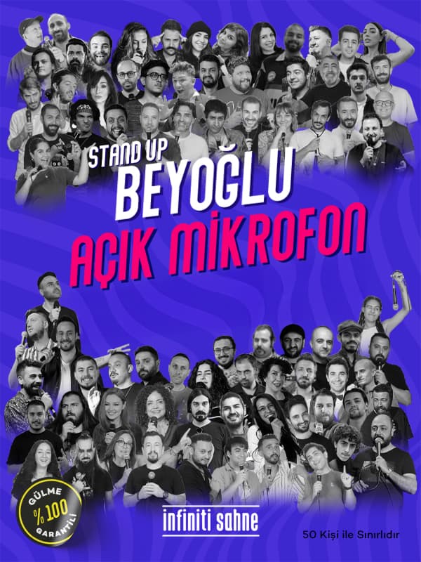 Stand up Açık Mikrofon Beyoğlu | İnfiniti Sahne
