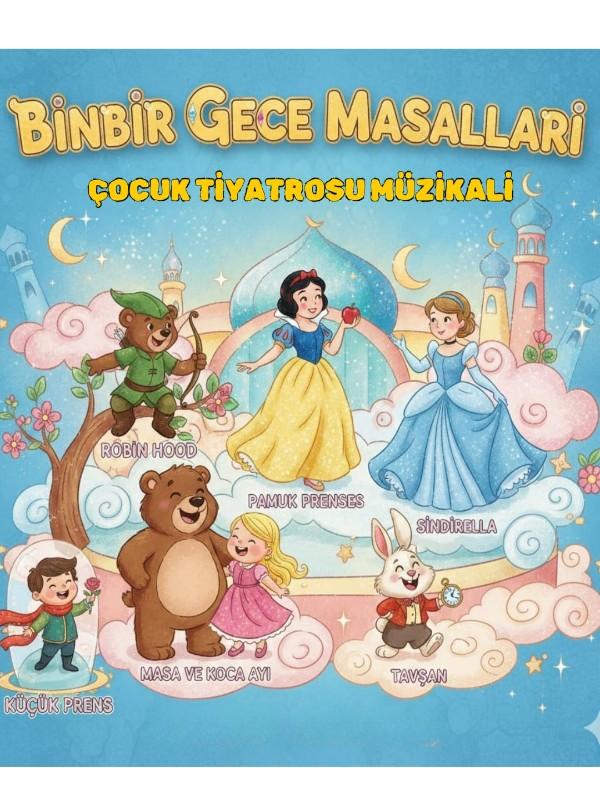 Binbir Gece Masalları - Çocuk Tiyatrosu Müzikali card