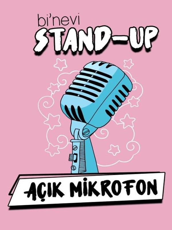 Bi'nevi Açık Mikrofon Stand Up card