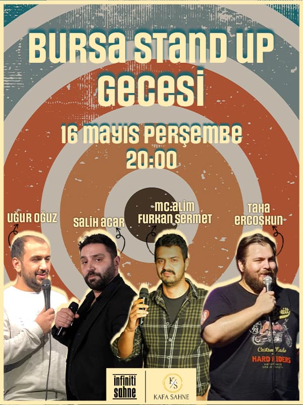 Bursa Stand up Gecesi card