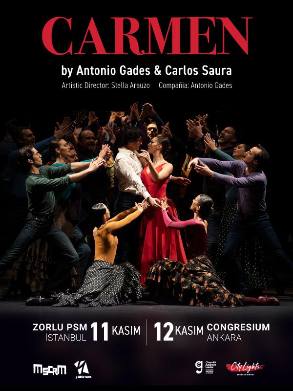 CARMEN by Antonio Gades & Carlos Saura card