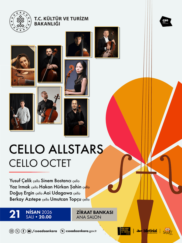 Cello Allstars “Cello Octet" card