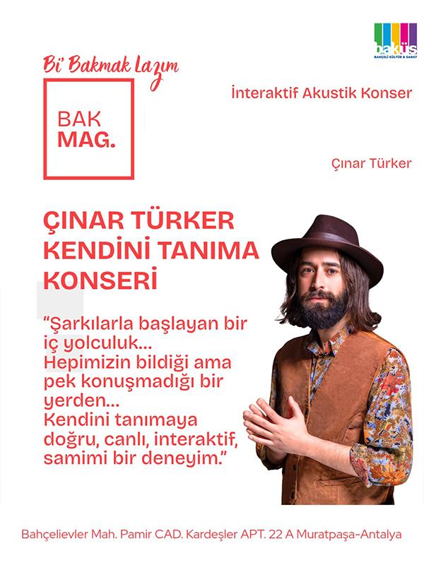 Çınar Türker ile Kendini Tanıma Konseri card