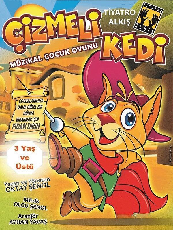 Çizmeli Kedi Müzikal Çocuk Oyunu card