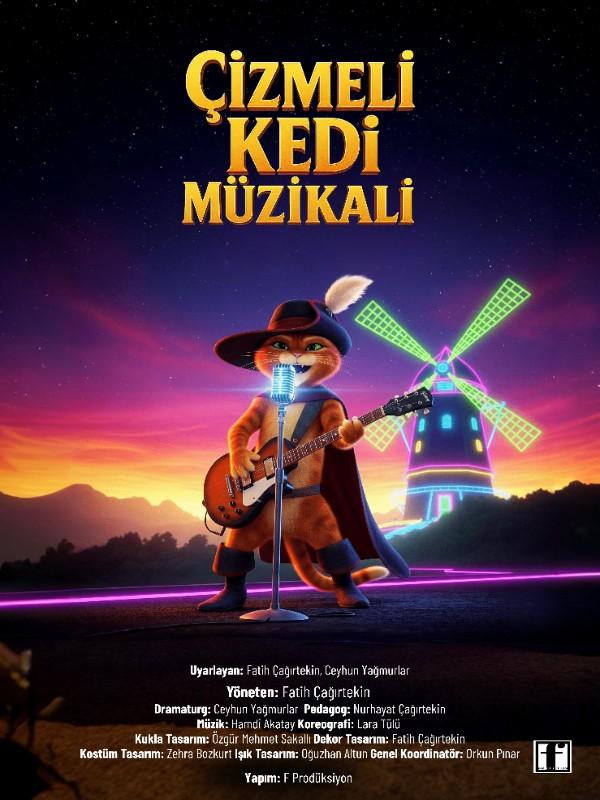 Çizmeli Kedi Müzikali card