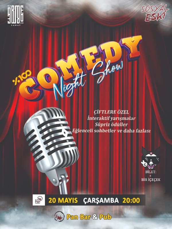 Comedy Night Show card