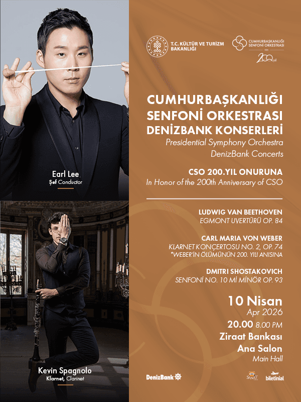 Cumhurbaşkanlığı Senfoni Orkestrası DenizBank Konserleri 10 Nisan card