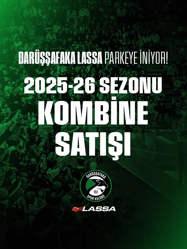 Darüşşafaka LASSA Basketbol Sezonluk Bilet Satışı 2025-2026 card