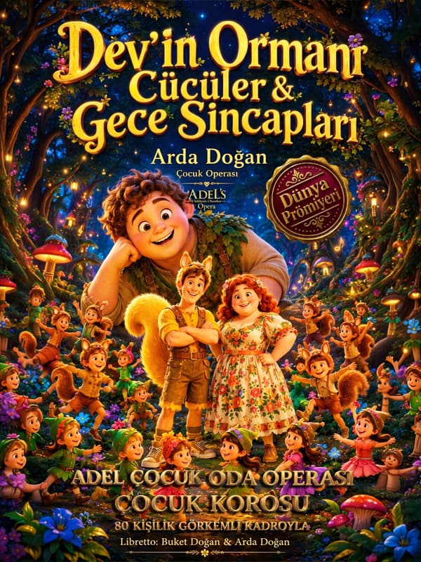 Dev’in Ormanı Cücüler & Gece Sincapları Çocuk Operası